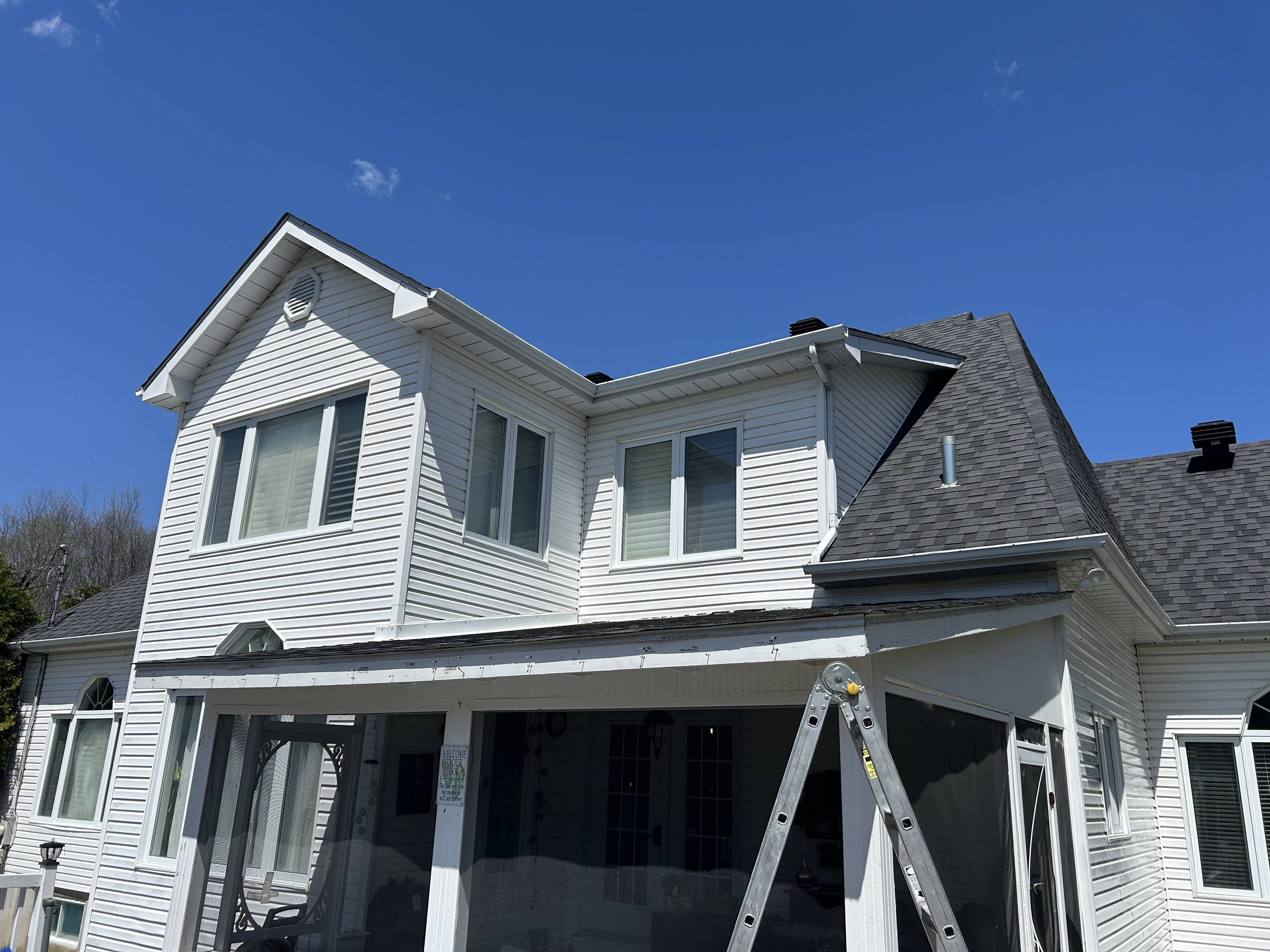 Clean house exterior result