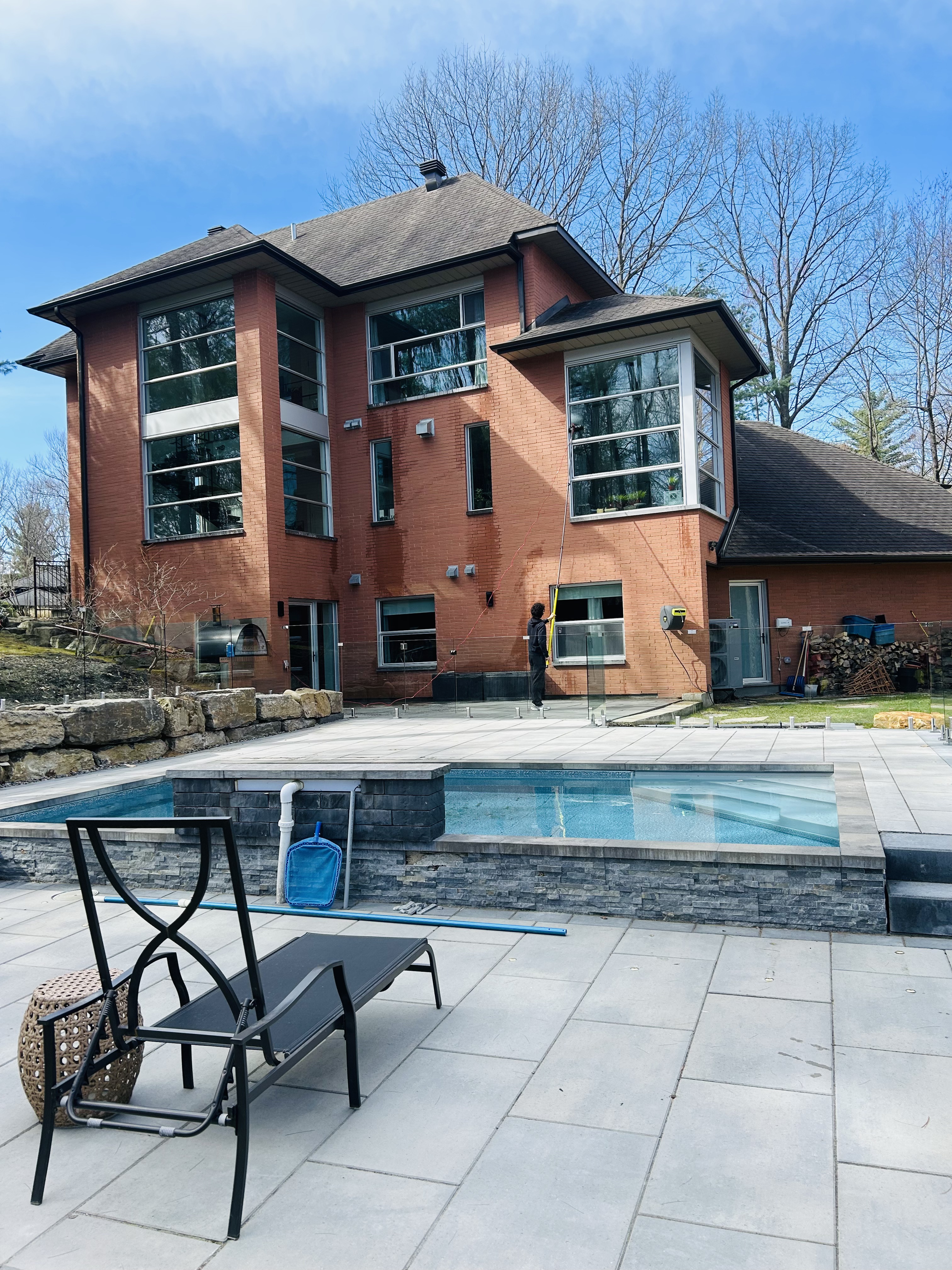 Large property window cleaning